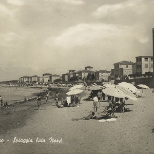 Cartolina Panorama dal mare della torre verso nord.jpg
