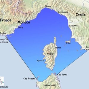 Cartina Santuario Pelagos